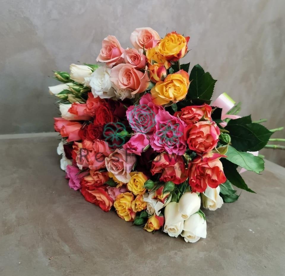 Букет цветов из: Розы в Рыболово