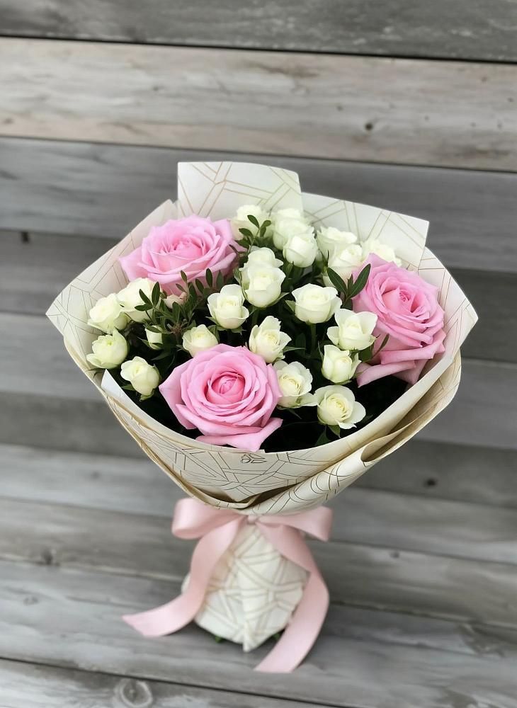 Букет цветов из: Розы в Рыболово