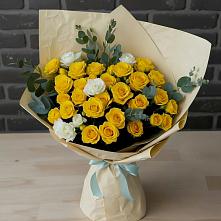 Букет цветов из:  Розы #REPLACE_PRED# Рыболово