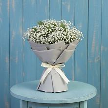 Букет цветов из:  Гипсофила в Рыболово
