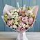 Букет цветов из: Альстромерии и Розы в Рыболово