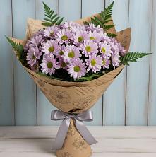 Букет цветов из:  Хризантемы в Рыболово