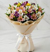 Букет цветов из:  Альстромерии #REPLACE_PRED# Рыболово