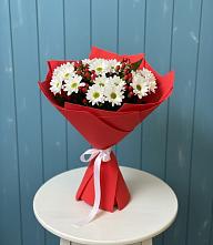 Букет цветов из:  Хризантемы в Рыболово