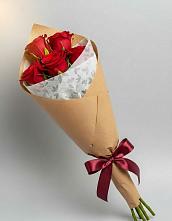 Букет цветов из:  Розы в Рыболово