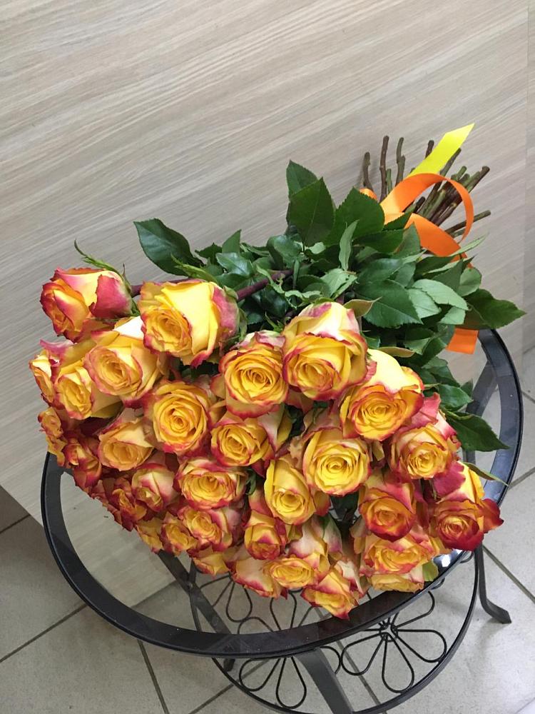 Букет Желтые розы в Рыболово