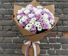 Букет цветов из:  Хризантемы в Рыболово