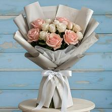 Букет цветов из:  Розы в Рыболово