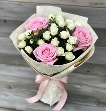 Букет цветов из:  Розы в Рыболово