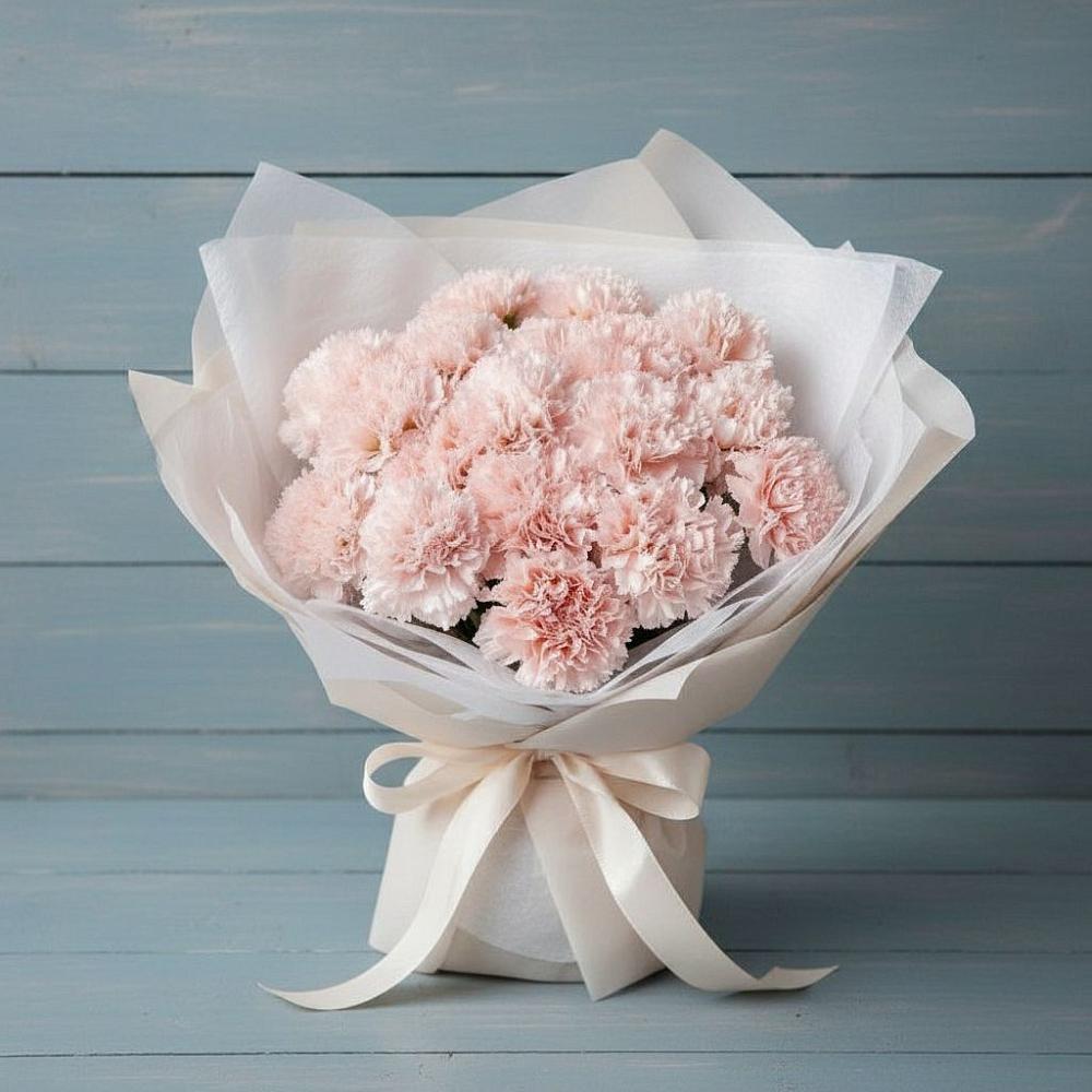 Букет цветов из: Гвоздики в Рыболово