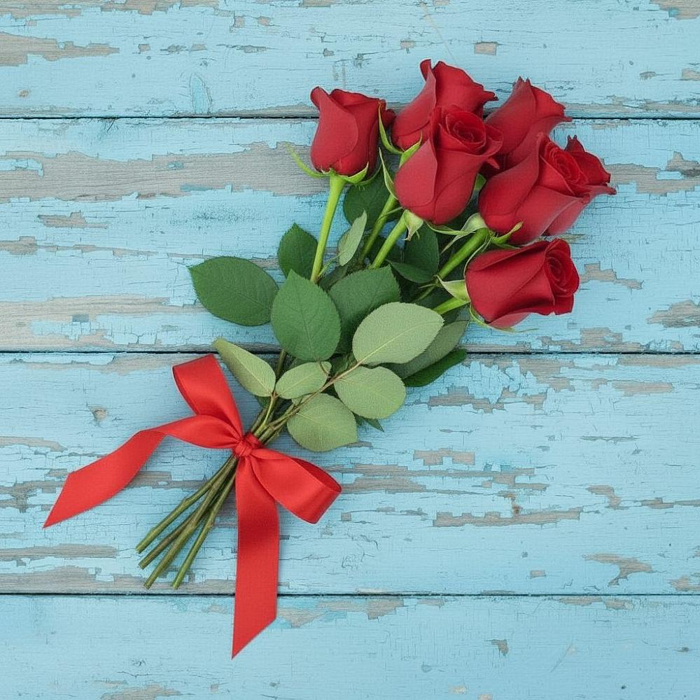 Букет Красные розы в Рыболово