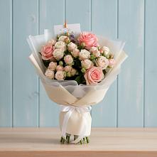 Букет цветов из:  Розы в Рыболово