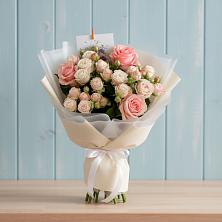Букет цветов из:  Розы в Рыболово