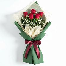 Букет цветов из:  Розы в Рыболово